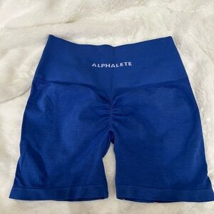 Alphalete Amplify Shorts 4.5” - Sapphire | Size S